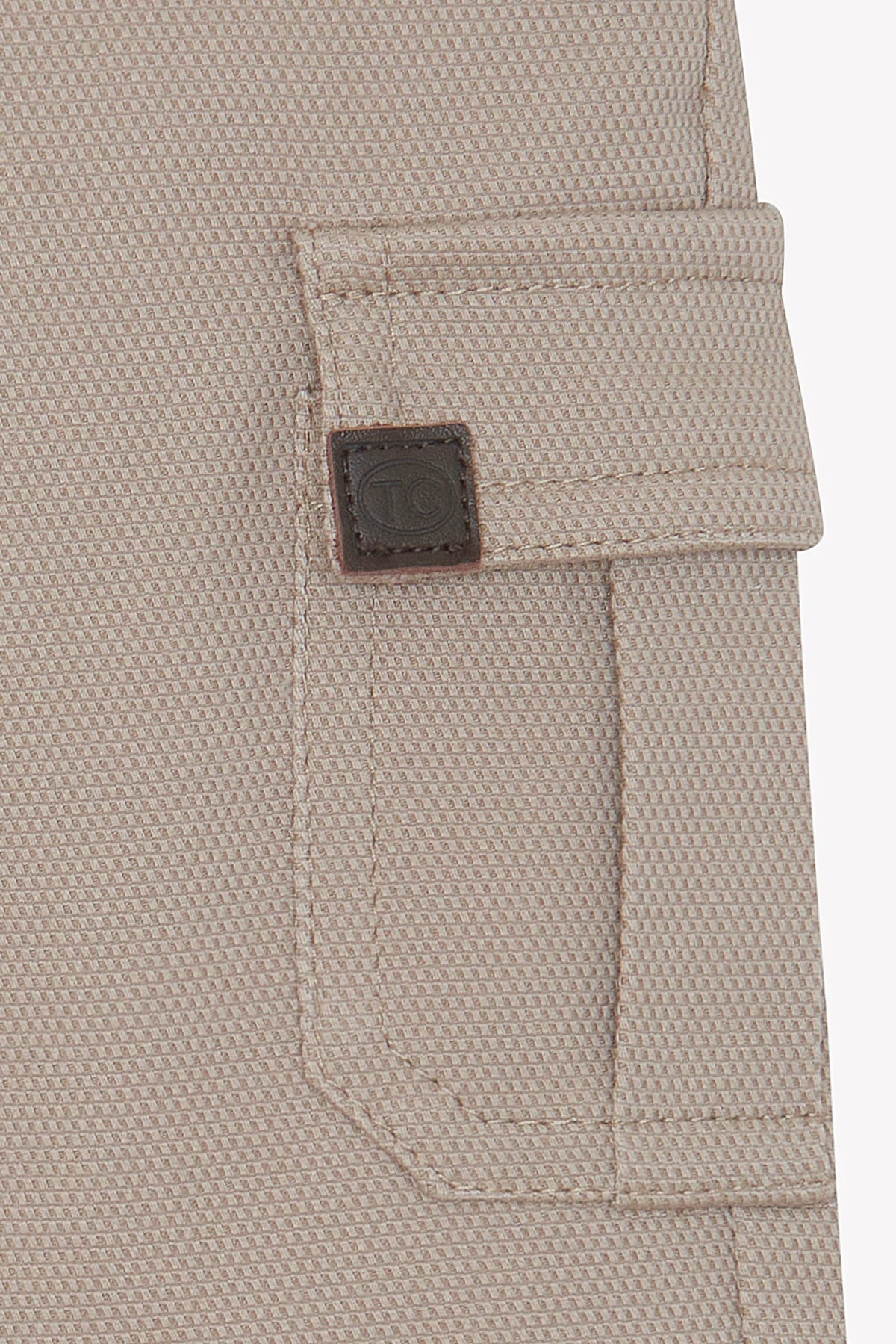 Pants - Mocha Cotton Piqué