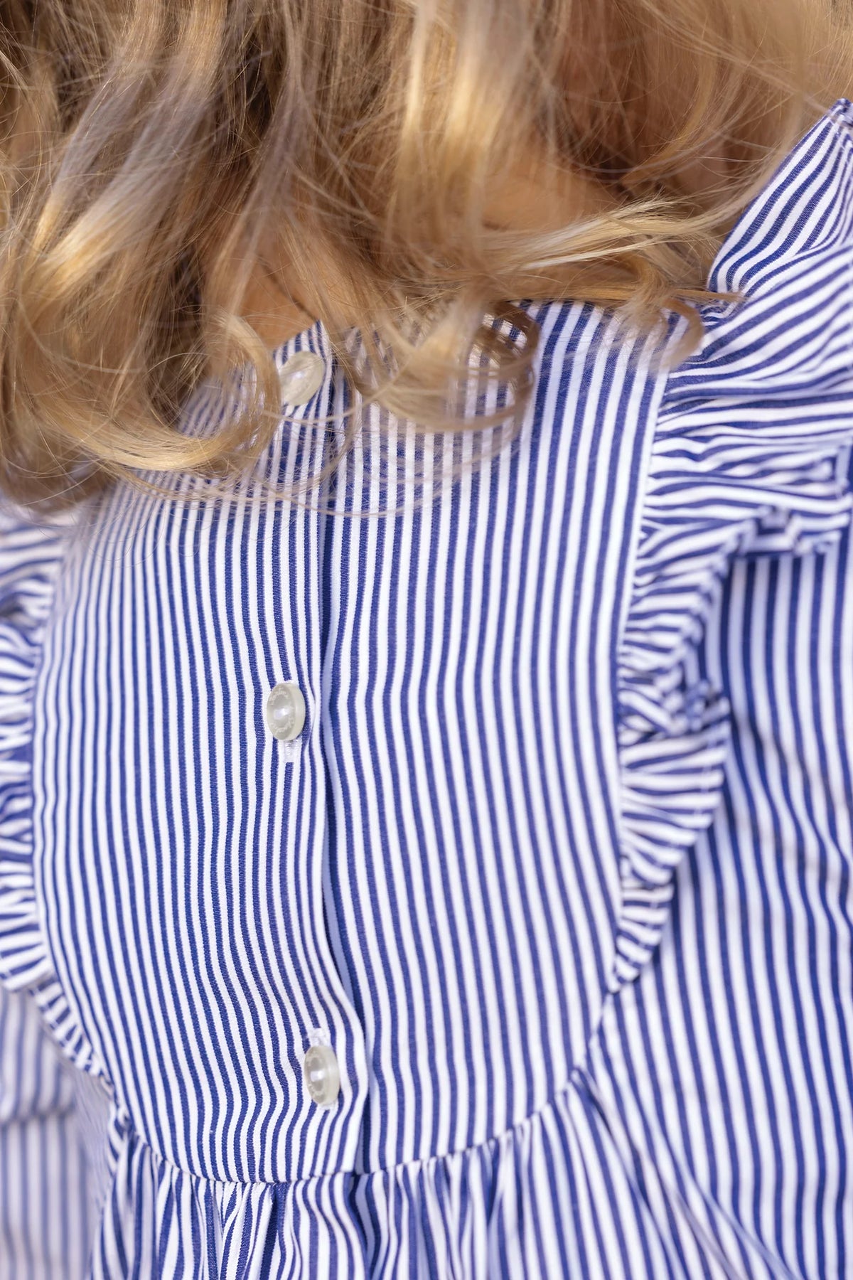 Set - Nuage Cotton Ruffled Sleeves