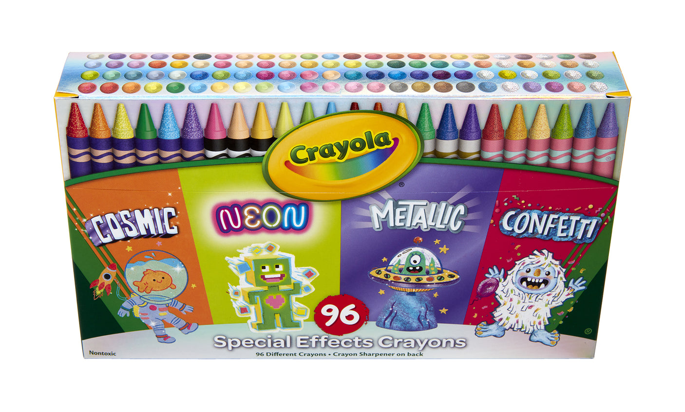 Special Effects Crayons 96 Pieces