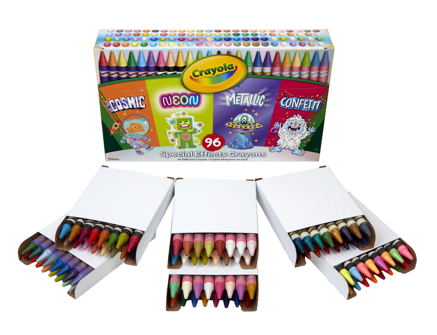 Special Effects Crayons 96 Pieces
