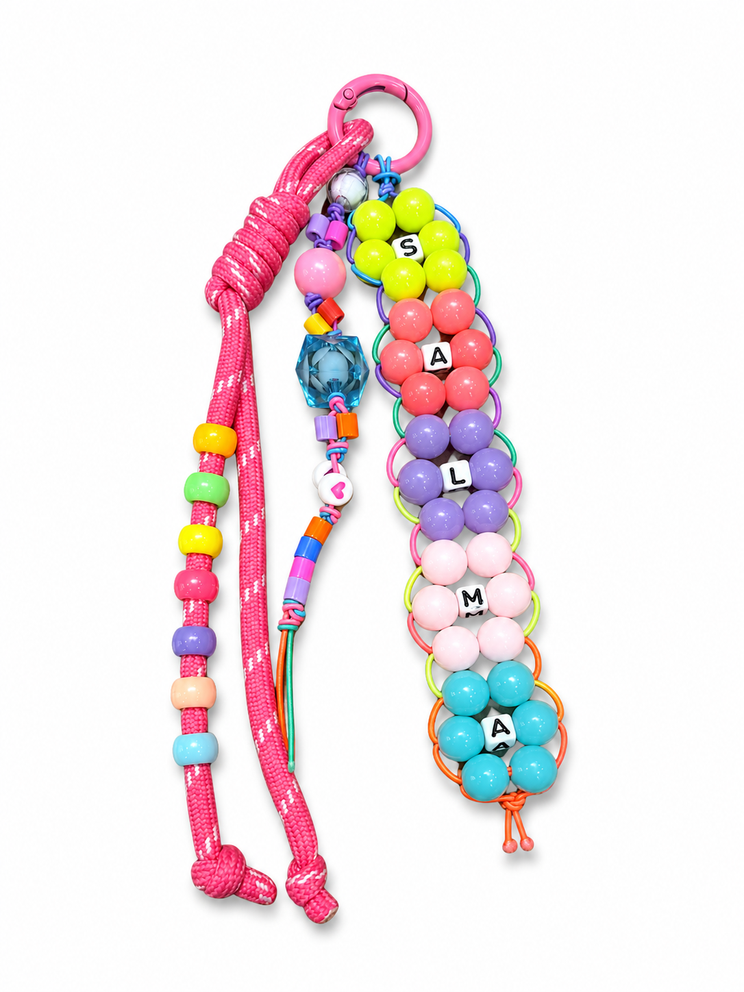 Personalized Daisy Chain Bag Charm