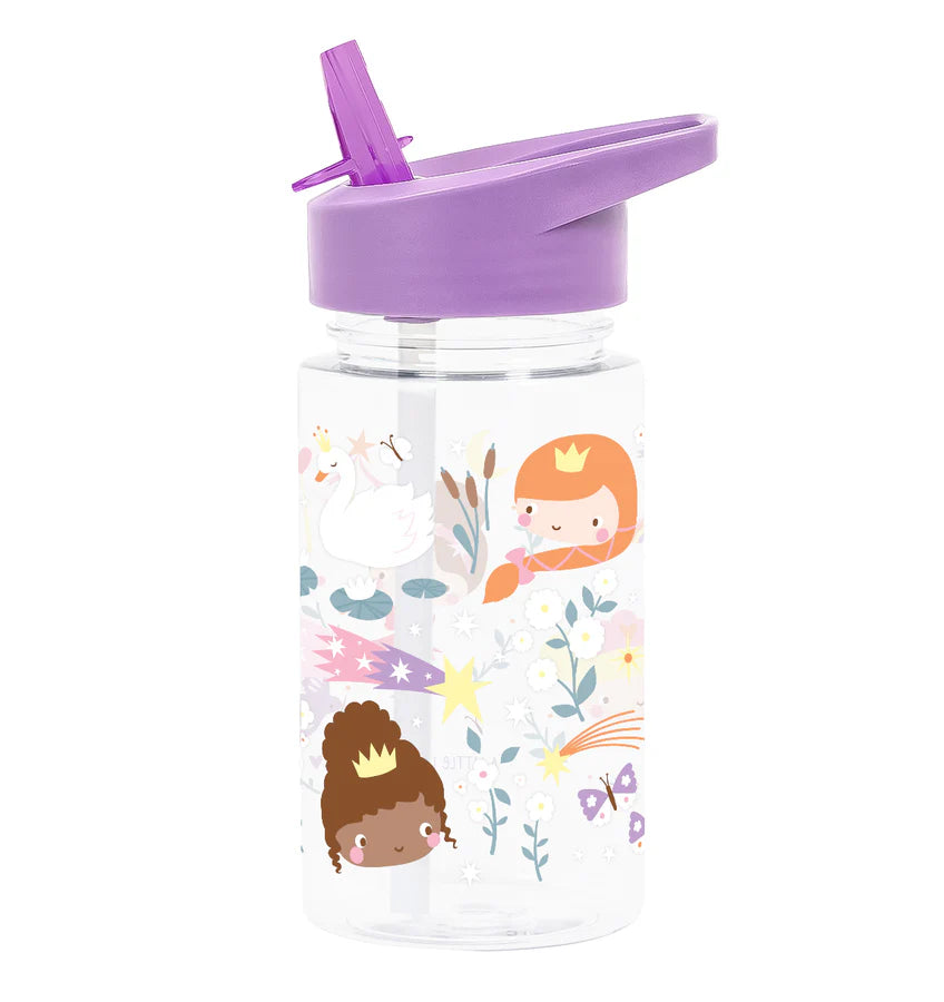 Tritan Water Bottle - 450ml - Princesses