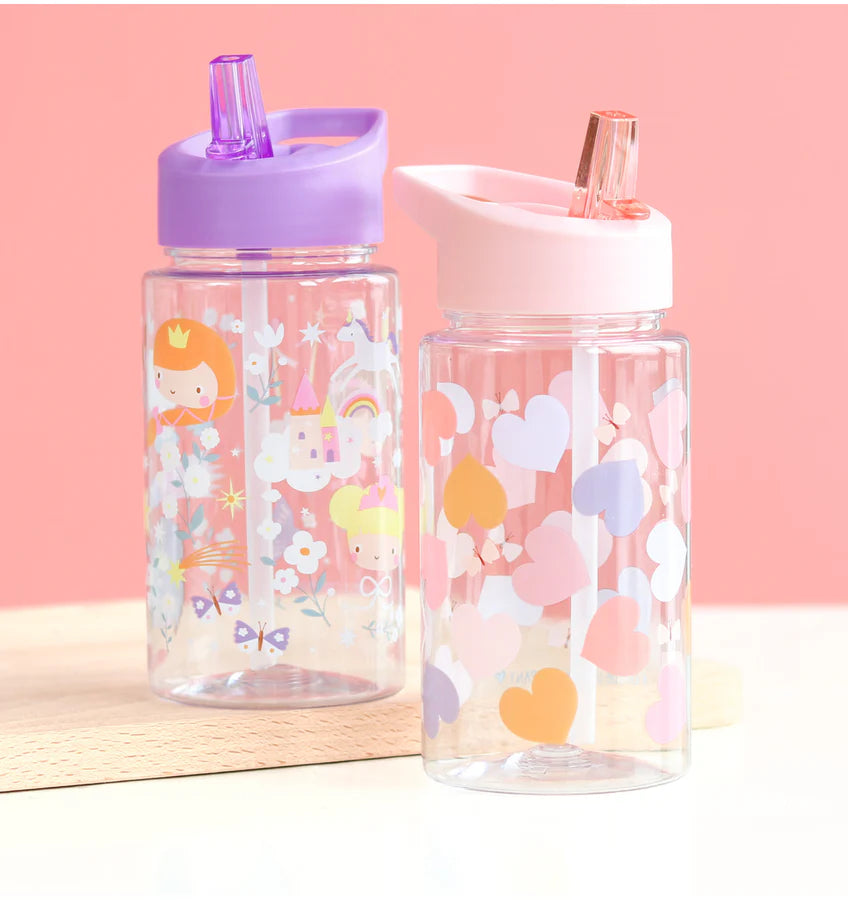 Tritan Water Bottle - 450ml - Princesses
