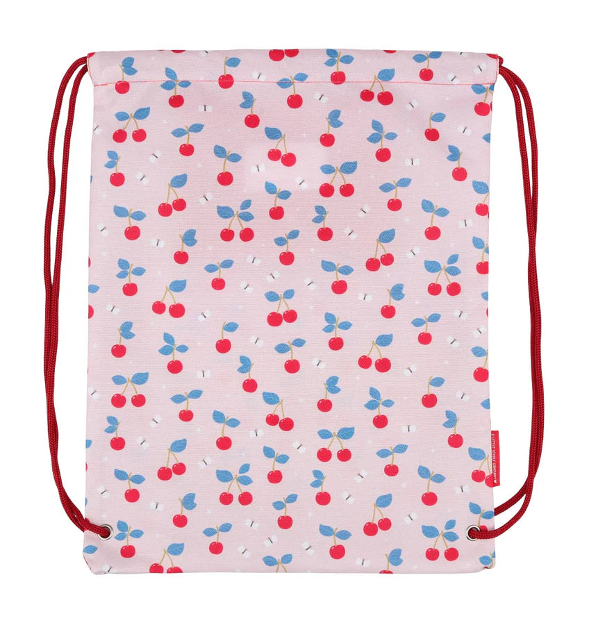 Drawstring bag - Cherries