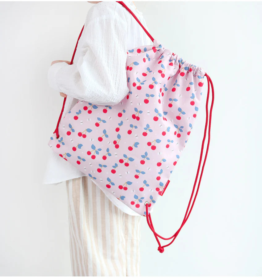 Drawstring bag - Cherries