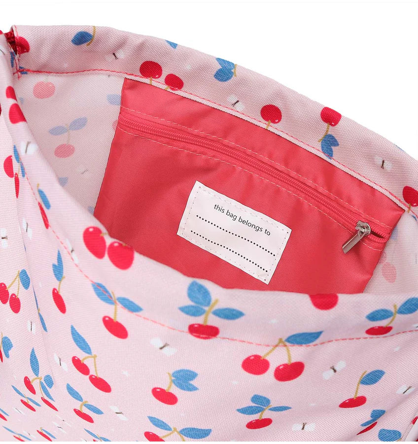 Drawstring bag - Cherries