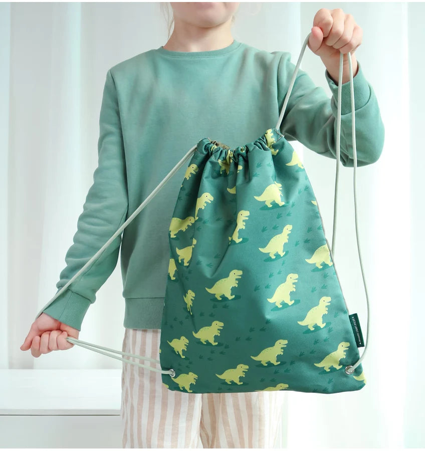 Drawstring bag - Dinosaur