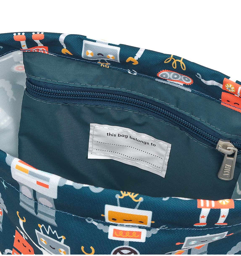 Drawstring Bag - Robots