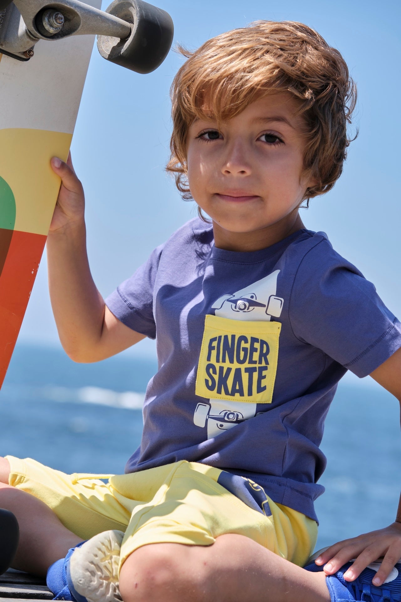 Finger Skate Pocket Tee