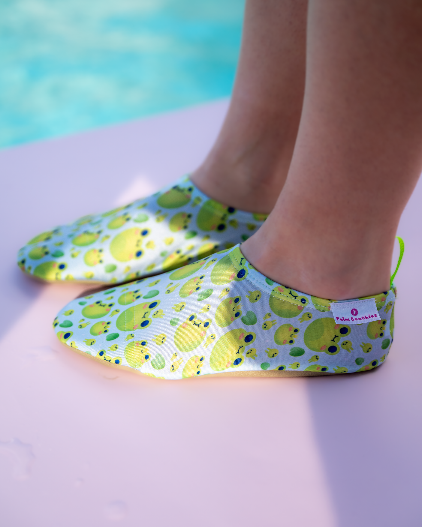 Pack - Goggles & Water Shoes Frogs