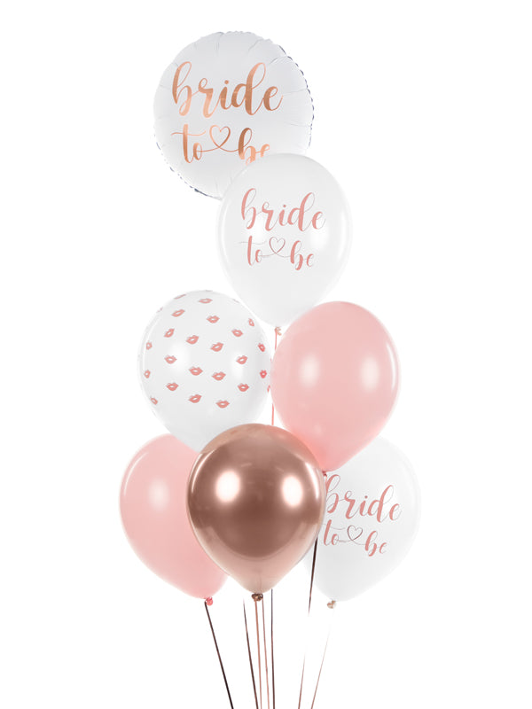 Foil balloon Bride to Be 18" white
