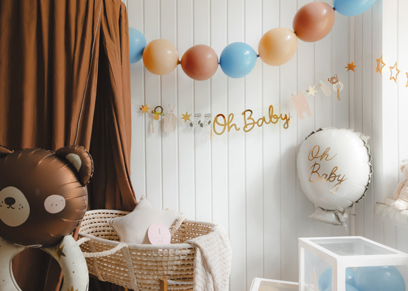 Foil balloon Oh baby 21"