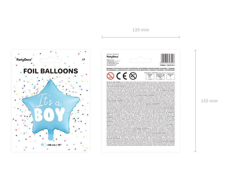 Foil balloon It's A Boy 18"