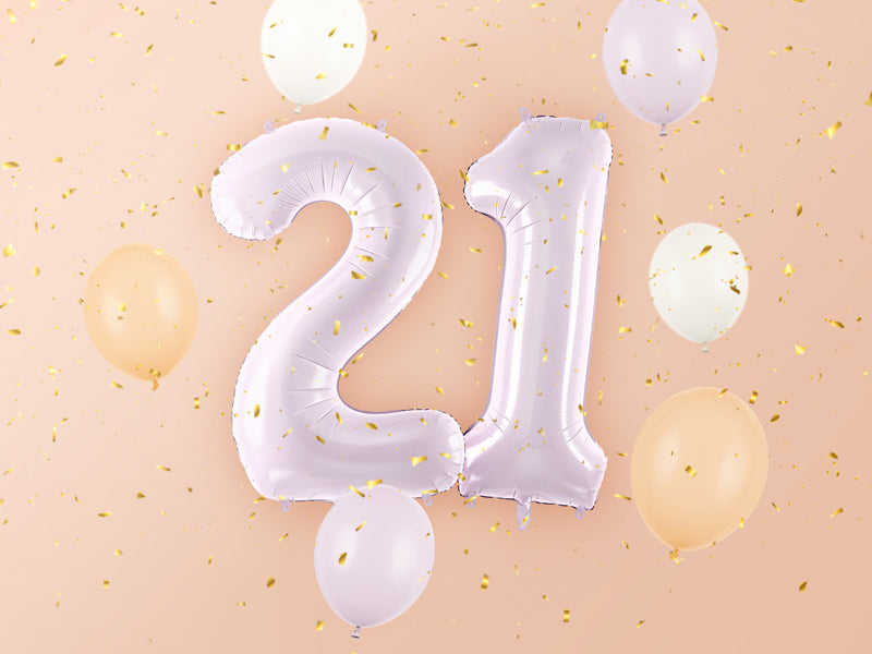 Foil Balloon Number ''2'' - Purple 72cm