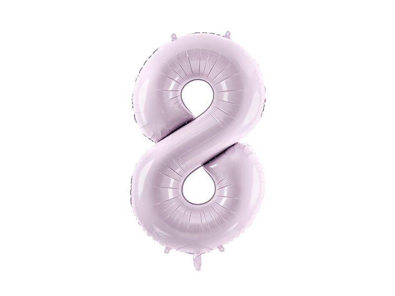 Foil Balloon Number ''8'' - Purple 72cm