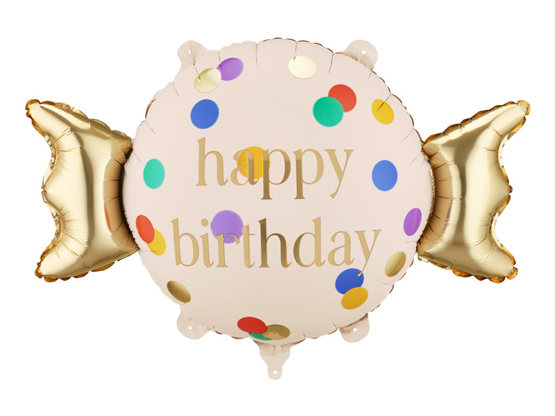 Foil balloon Candy ''Happy Birthday''