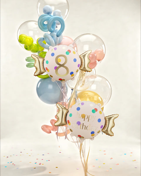 Foil balloon Candy ''Happy Birthday''