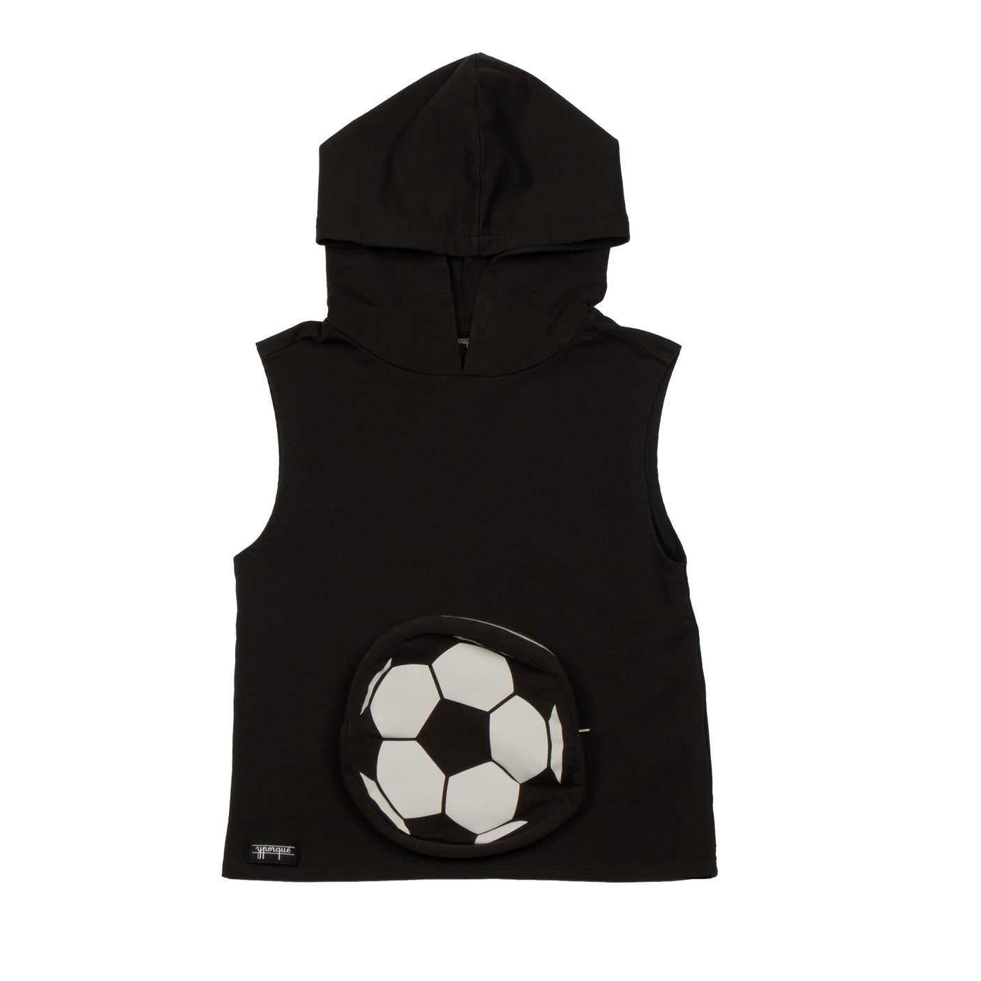 Football Sleevless Hoodie