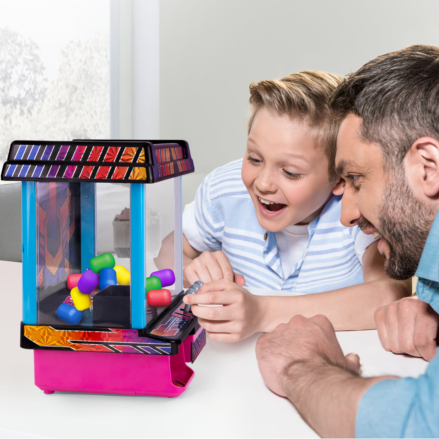 Electronic Arcade Claw Crane (Hyper Neon Series)