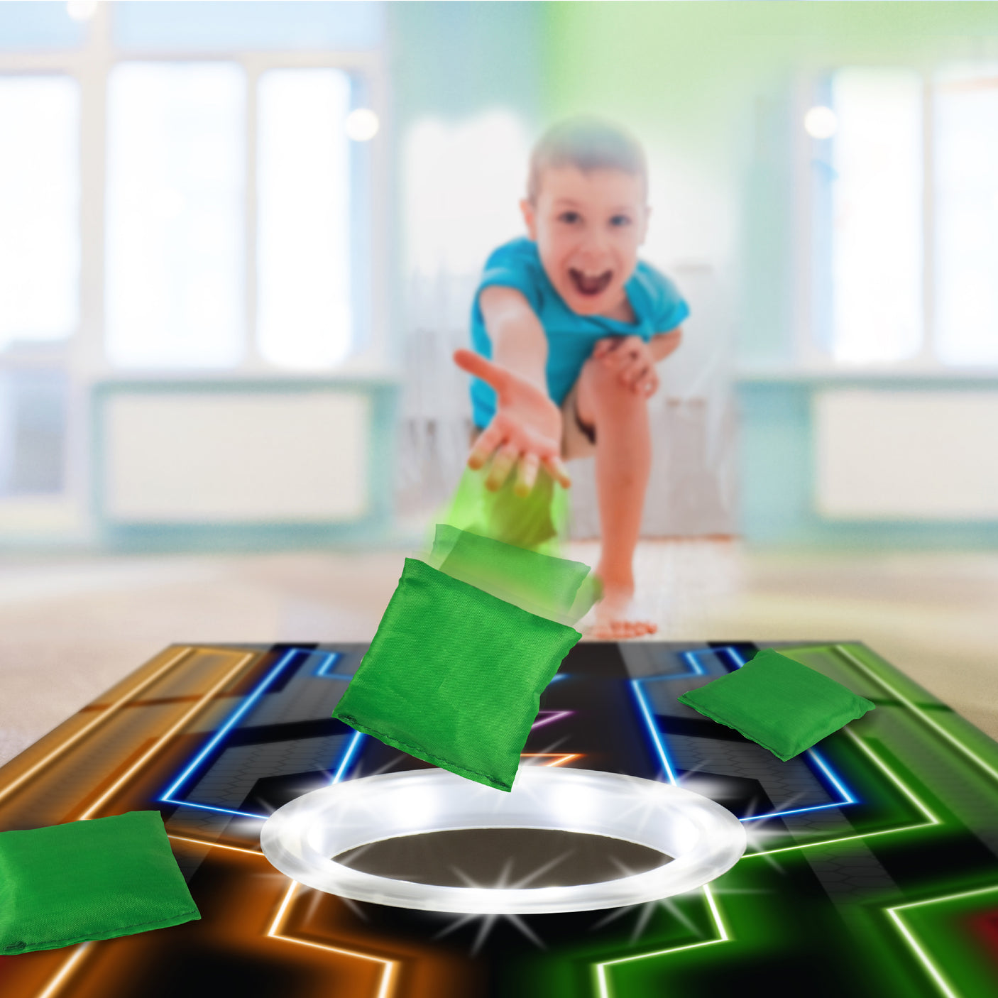 Electronic Arcade Cornhole (Neon Series)