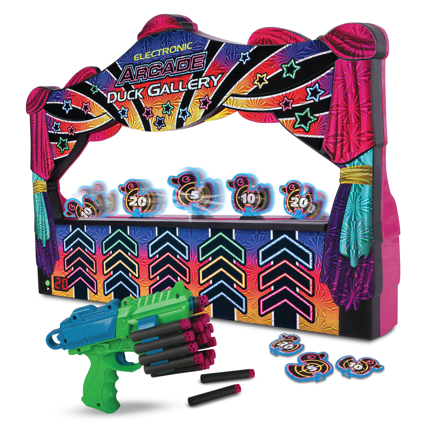 Electronic Arcade Duck Gallery (Hyper Neon Series)
