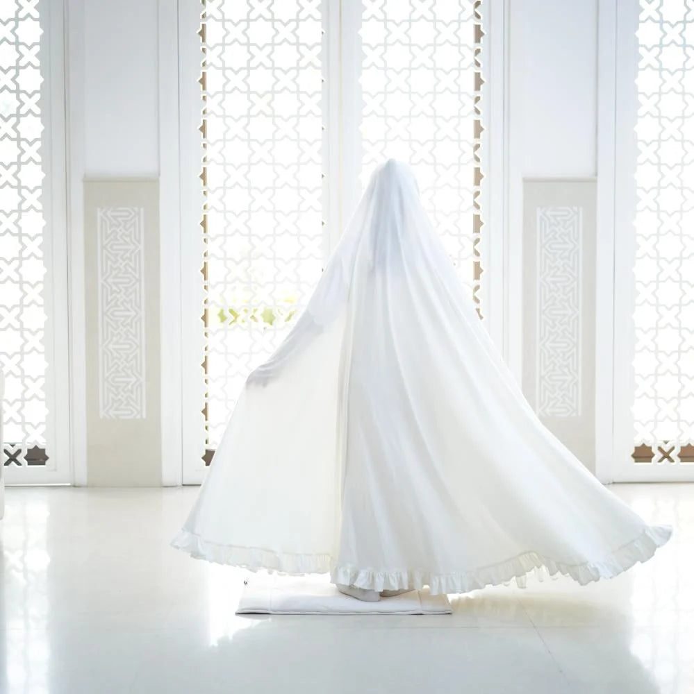 Prayer Cover up - White