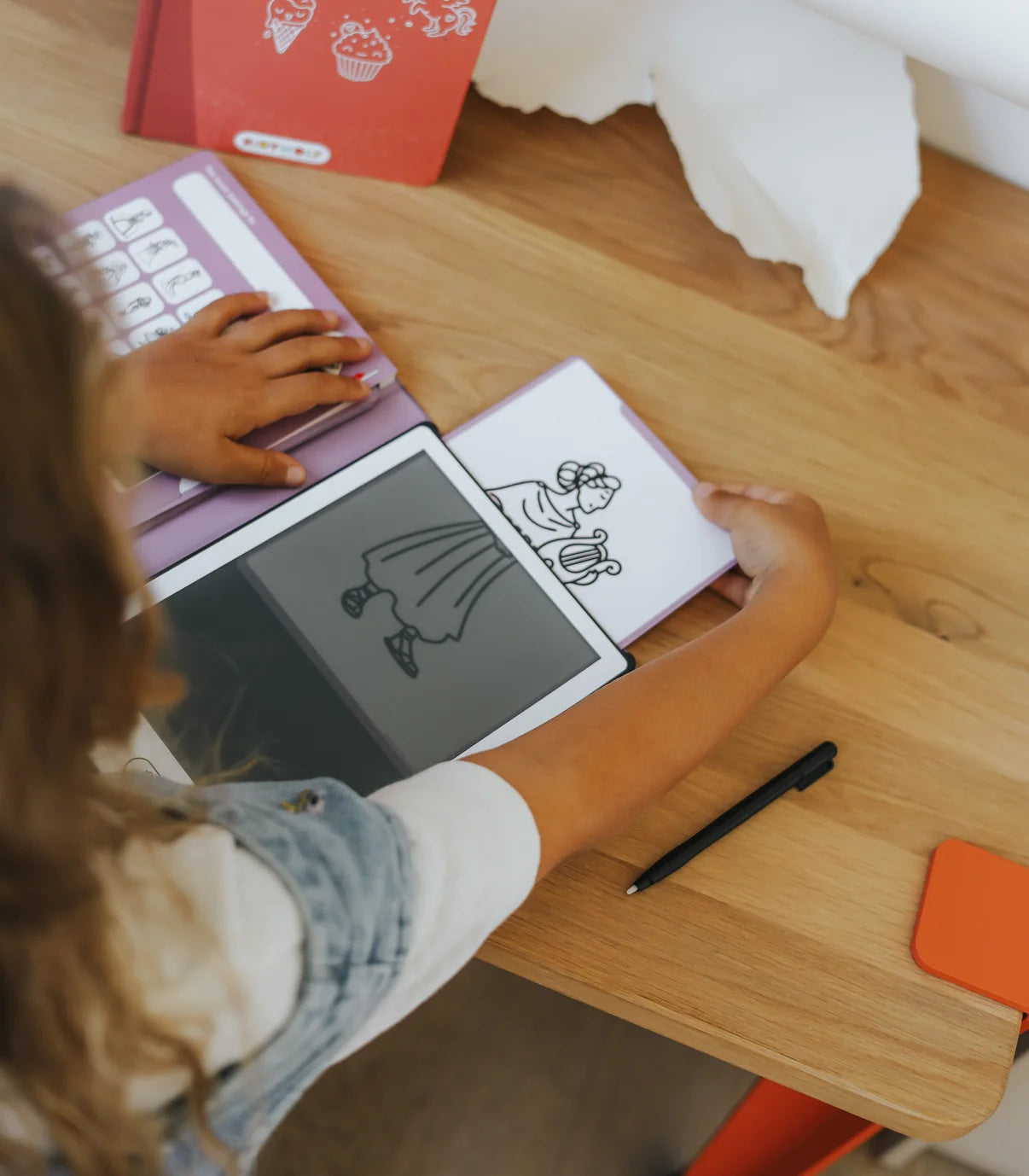 Kidydraw-Mini Lcd Tracing Book - Princesses