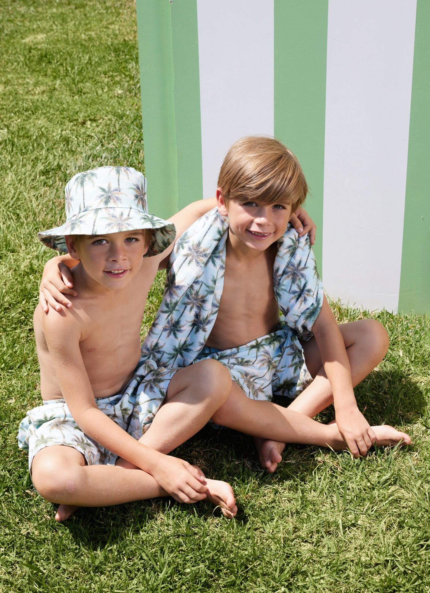 Beach Towel - Island Palms