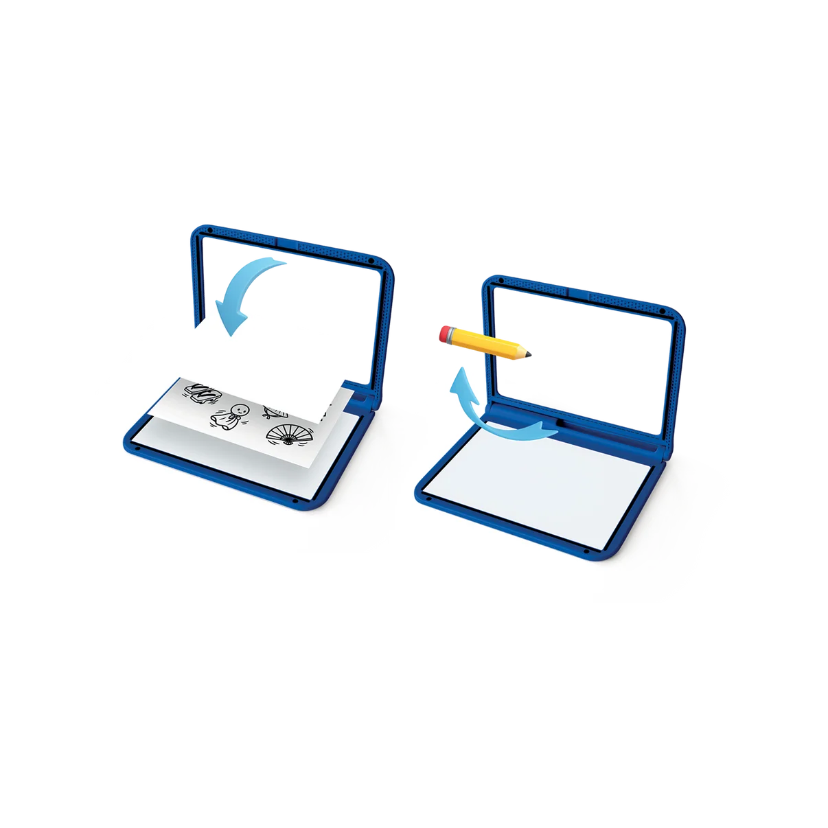 Kidydraw-Pro Light Tablet - Blue Manga