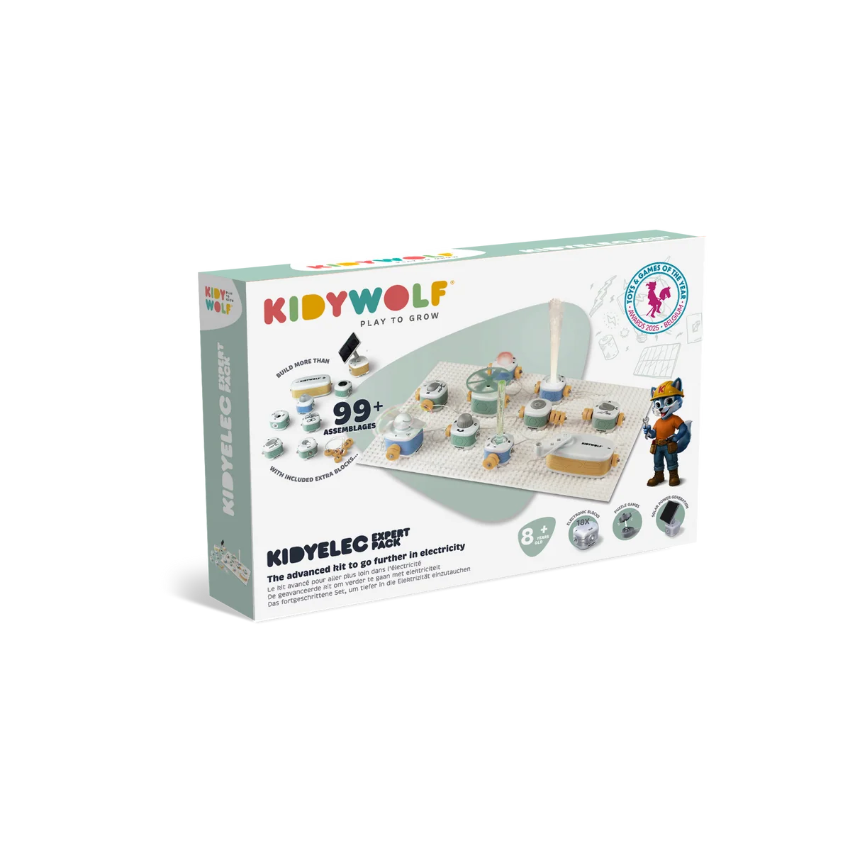 KIDYELEC EXPERT - My First Electrical Kit (17 pieces)