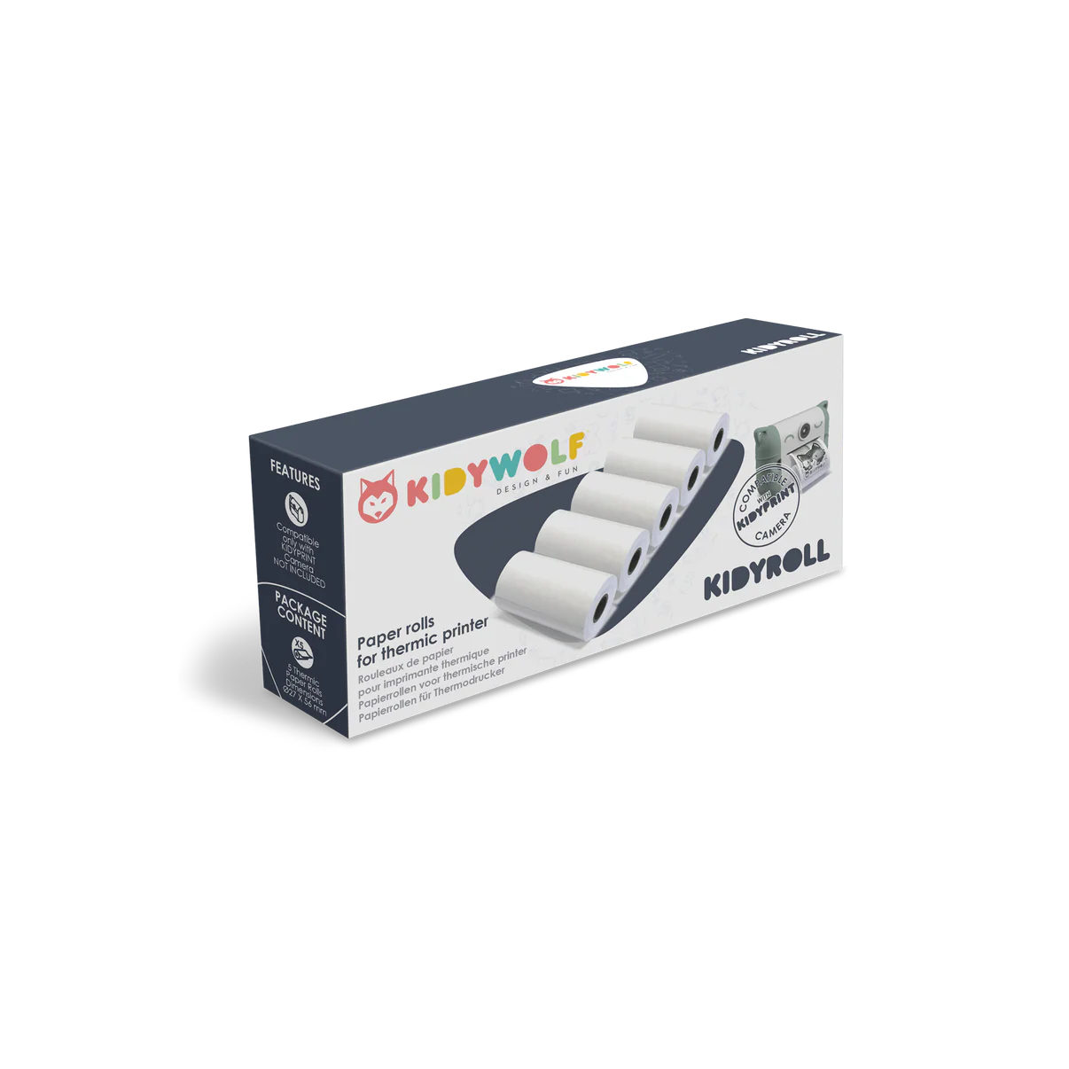 KIDYROLL Classic Thermal Photo Paper