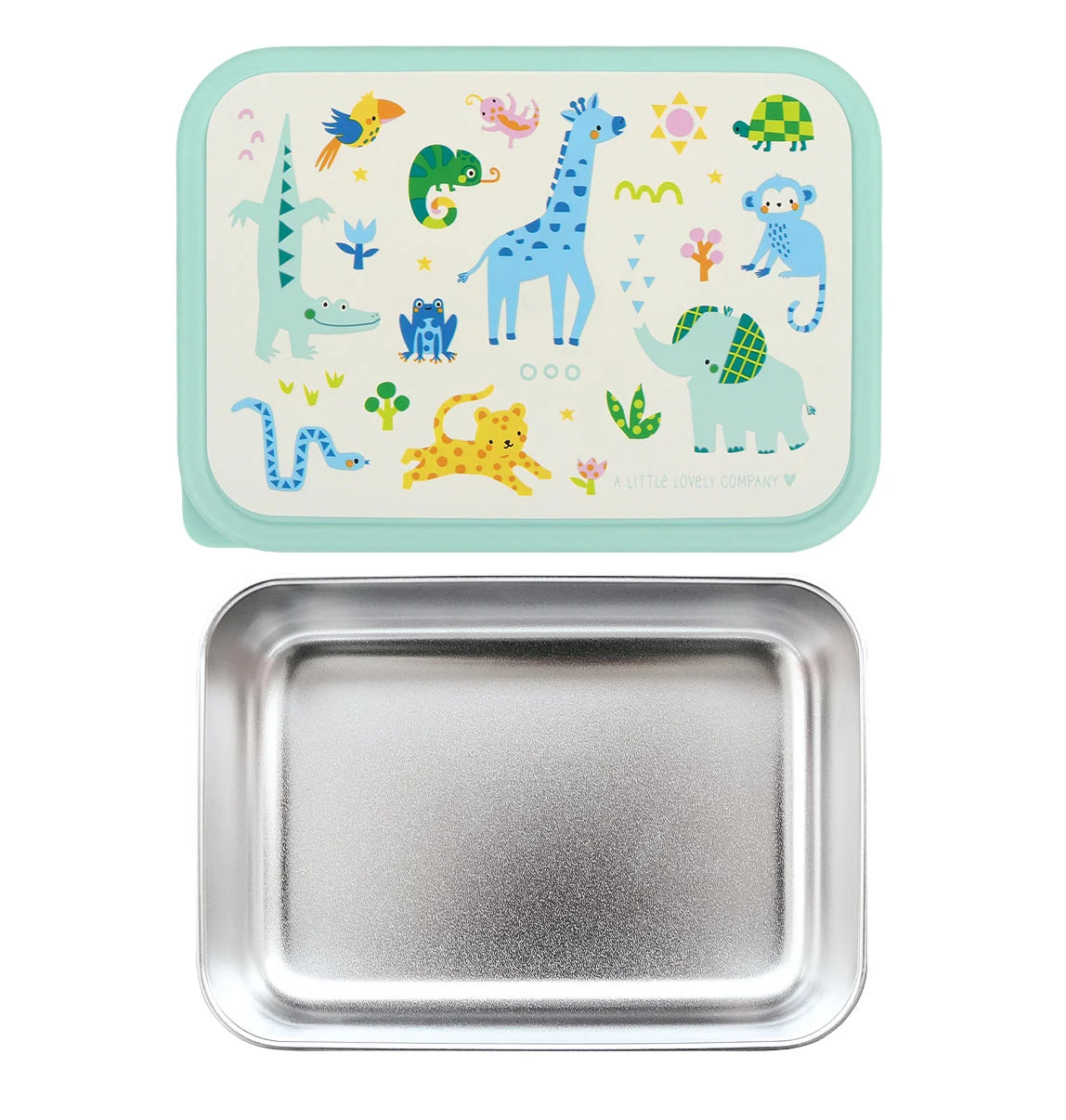 Stainless Steel Lunch Box - Jungle