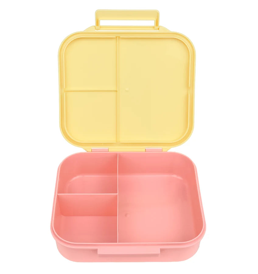 Square Lunch Box (3 compartments) - Shooting Star