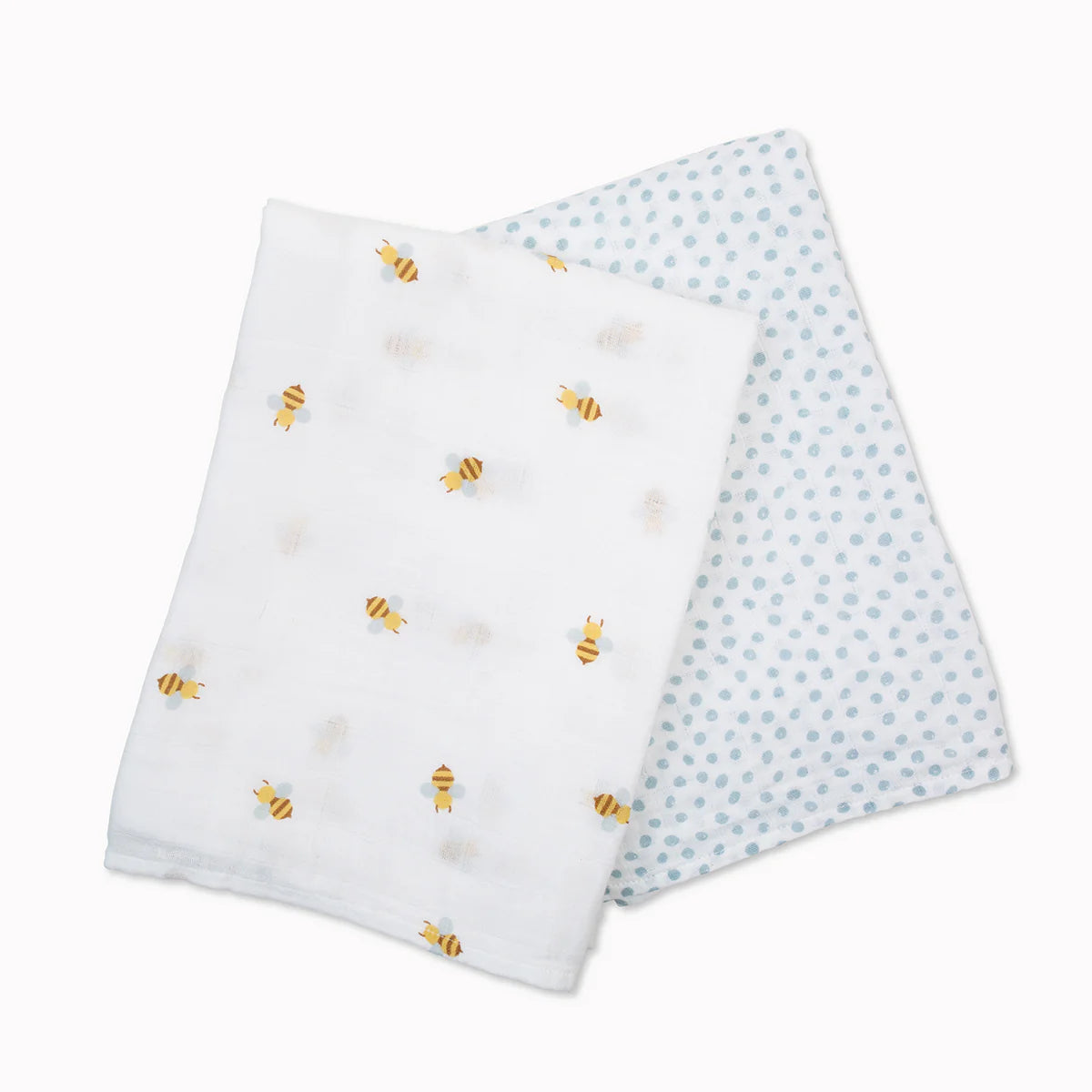Bees & Dots - Cotton Swaddle 2 Pack (Copy)