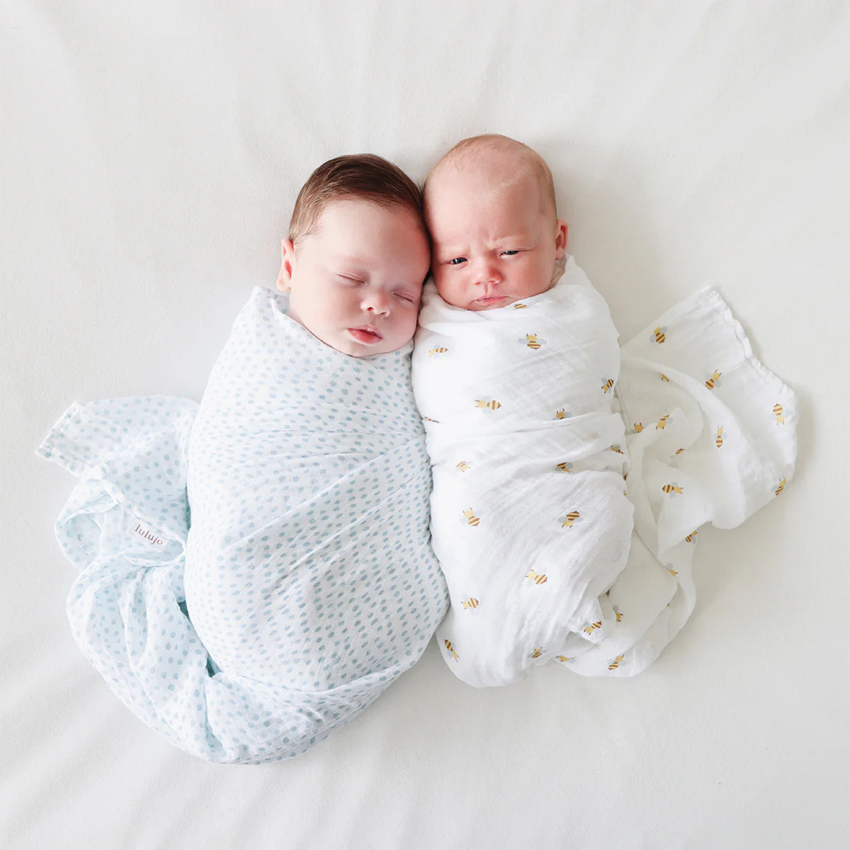 Bees & Dots - Cotton Swaddle 2 Pack (Copy)