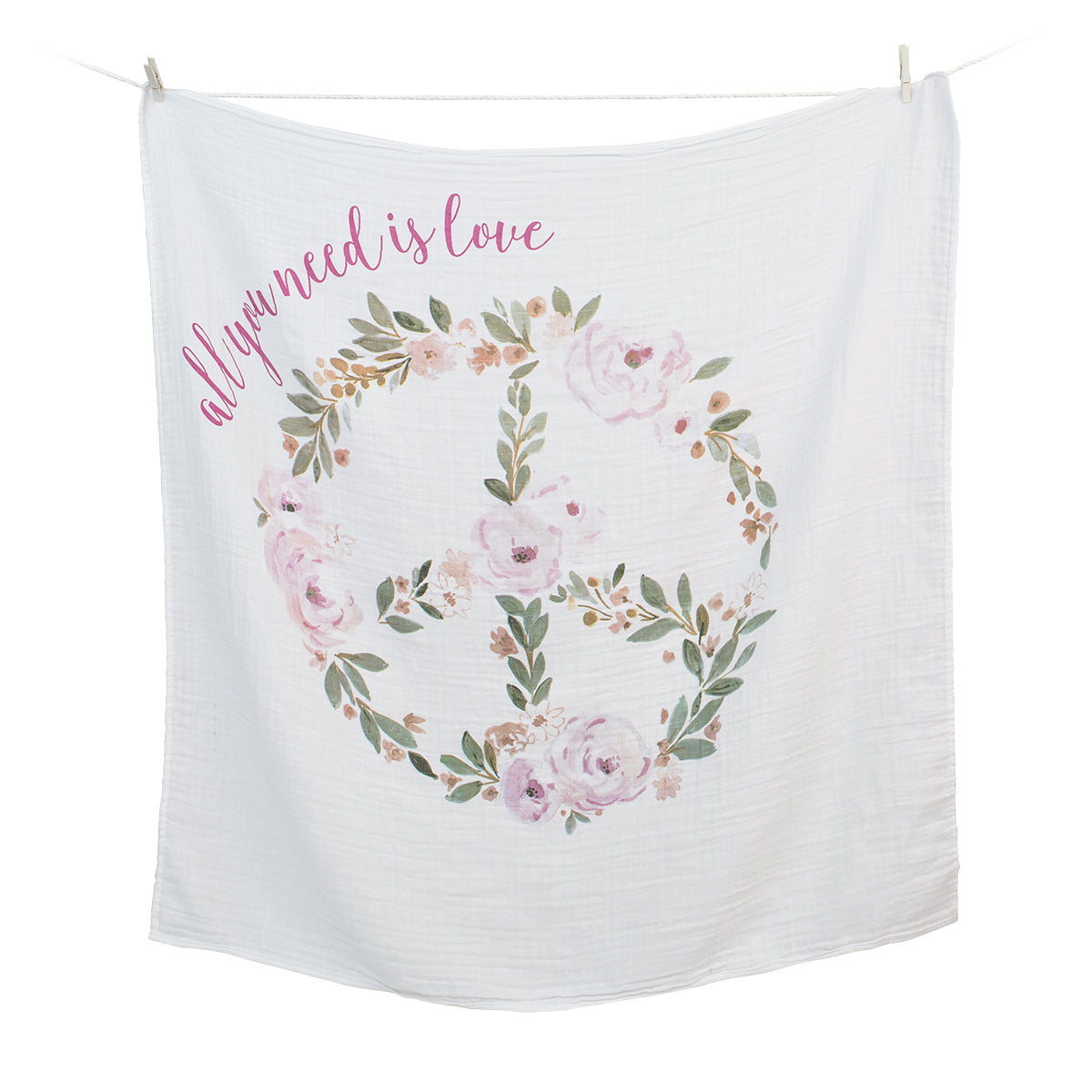 Baby's First Year Blanket&Cards Set -  All You Need Is Love
