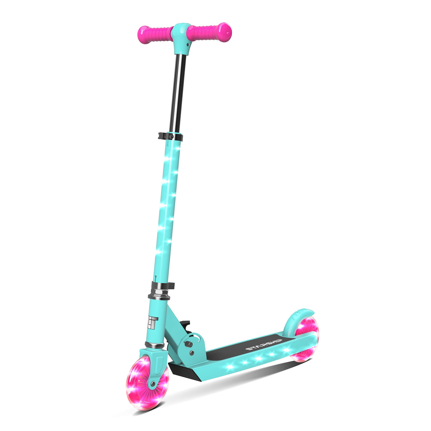 Lit Starship Bright Turquoise - 2 wheel scooter