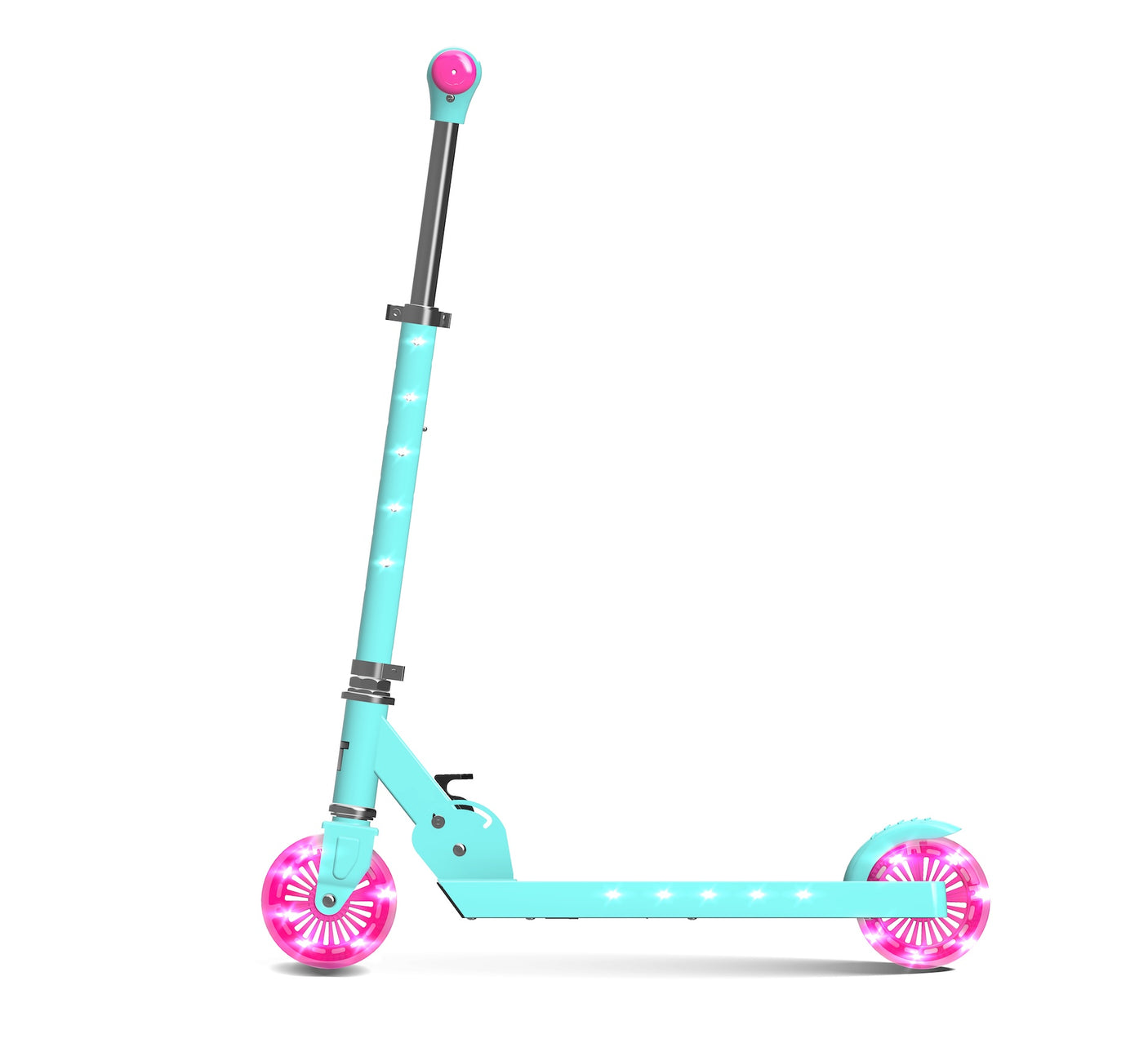Lit Starship Bright Turquoise - 2 wheel scooter