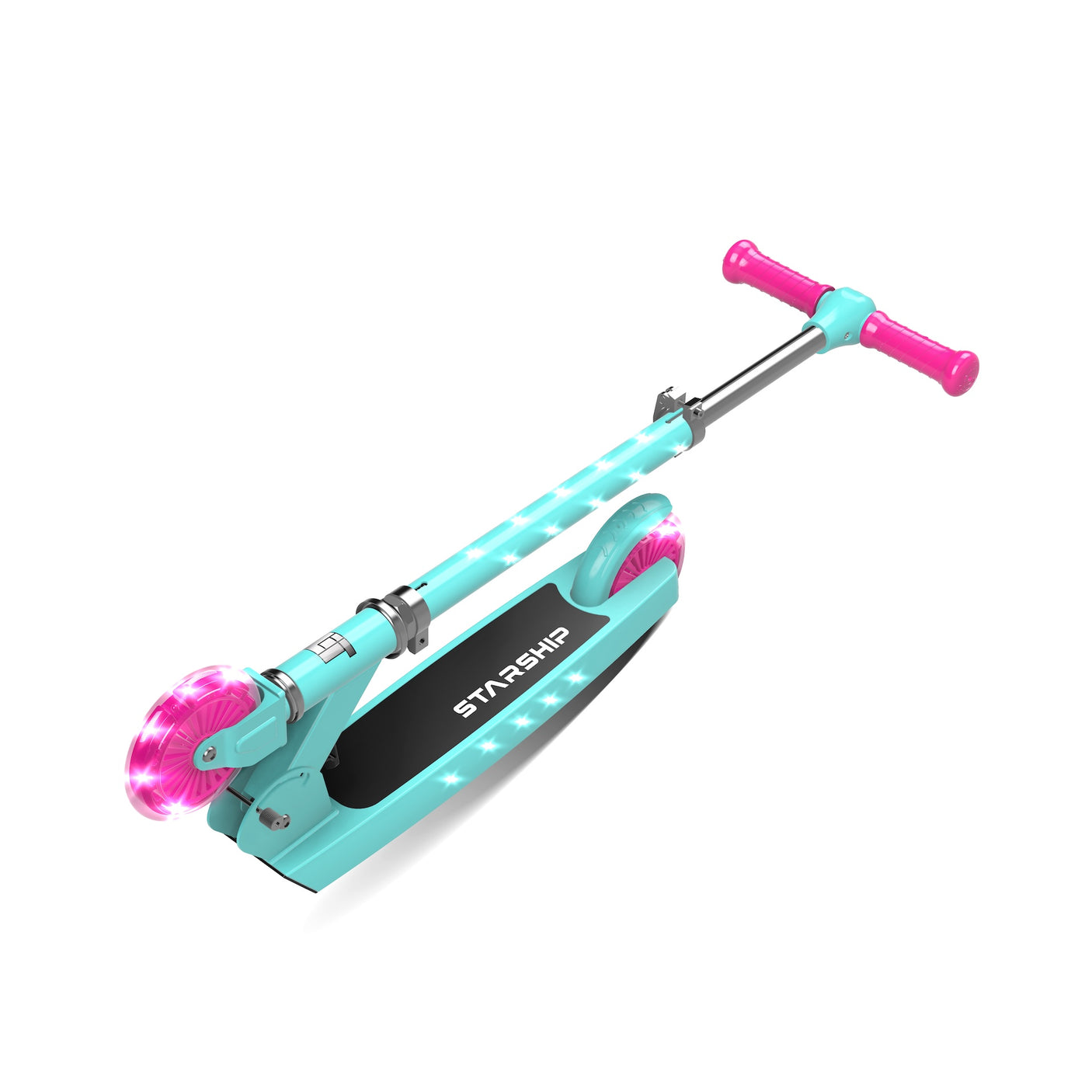 Lit Starship Bright Turquoise - 2 wheel scooter