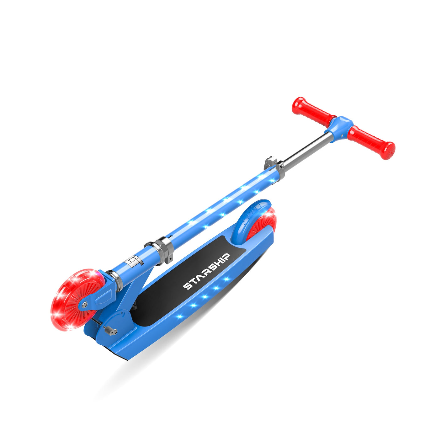 Lit Starship Marina Blue - 2 wheel scooter