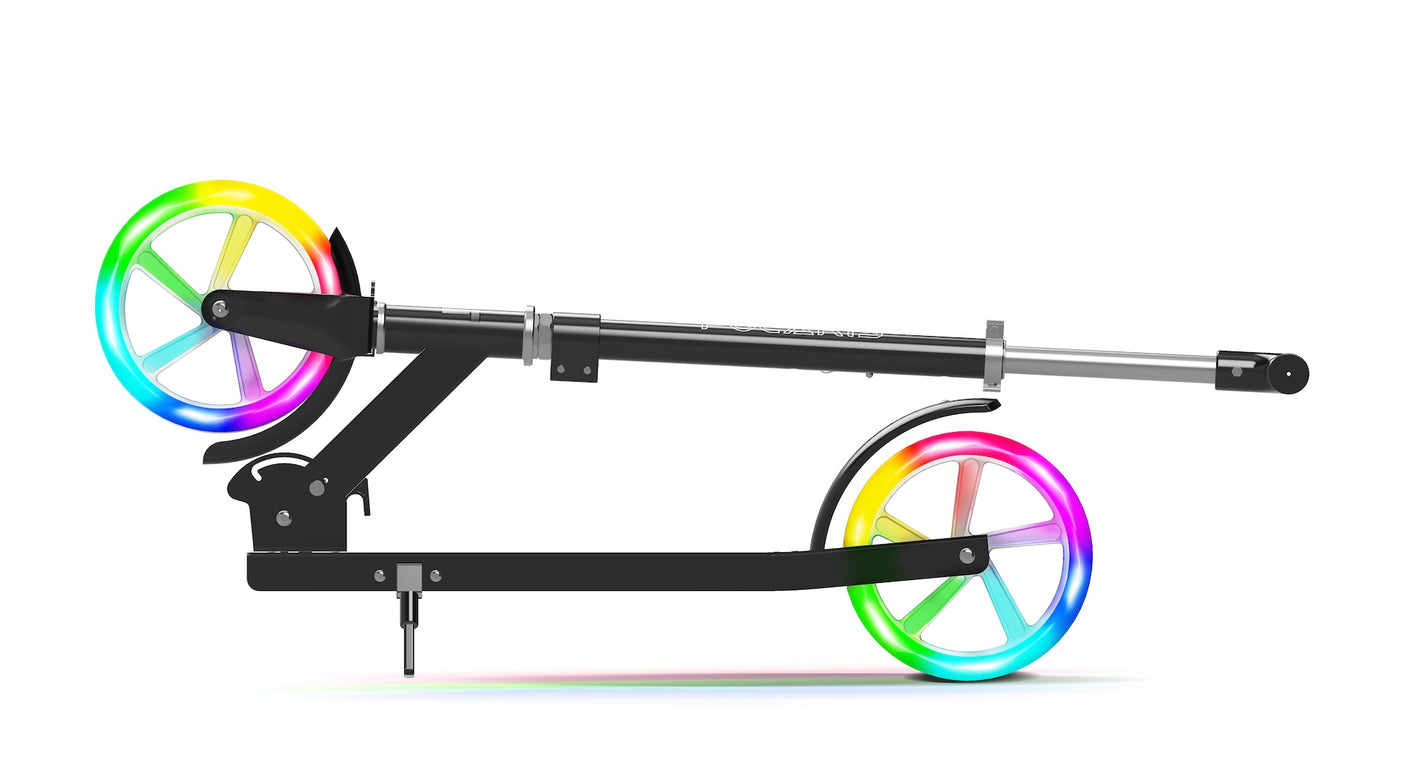 LiT Polaris 2 Wheel 200mm Scooter with LAVA LED Wheels