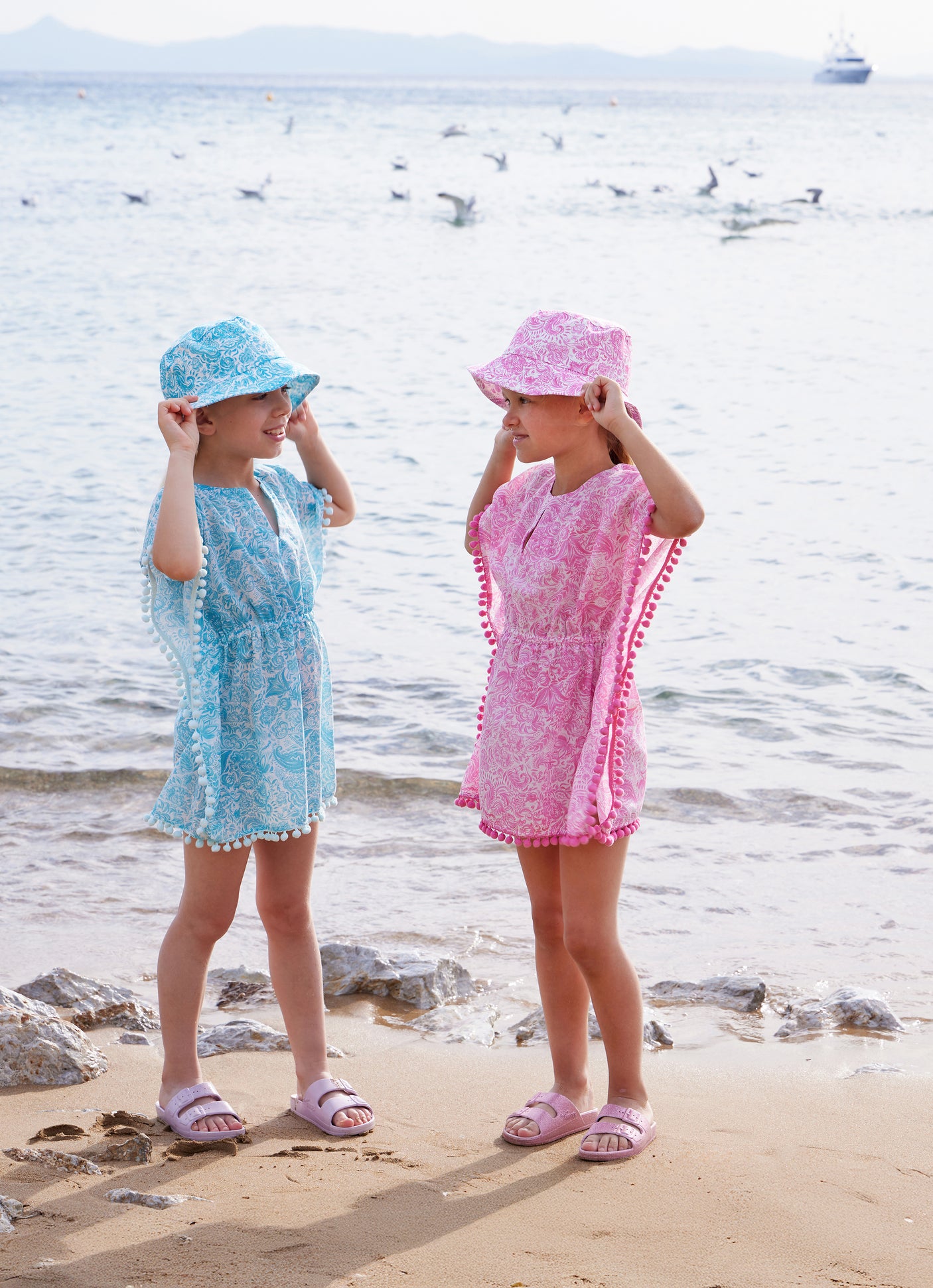 Bucket Hat - Paisley Blue