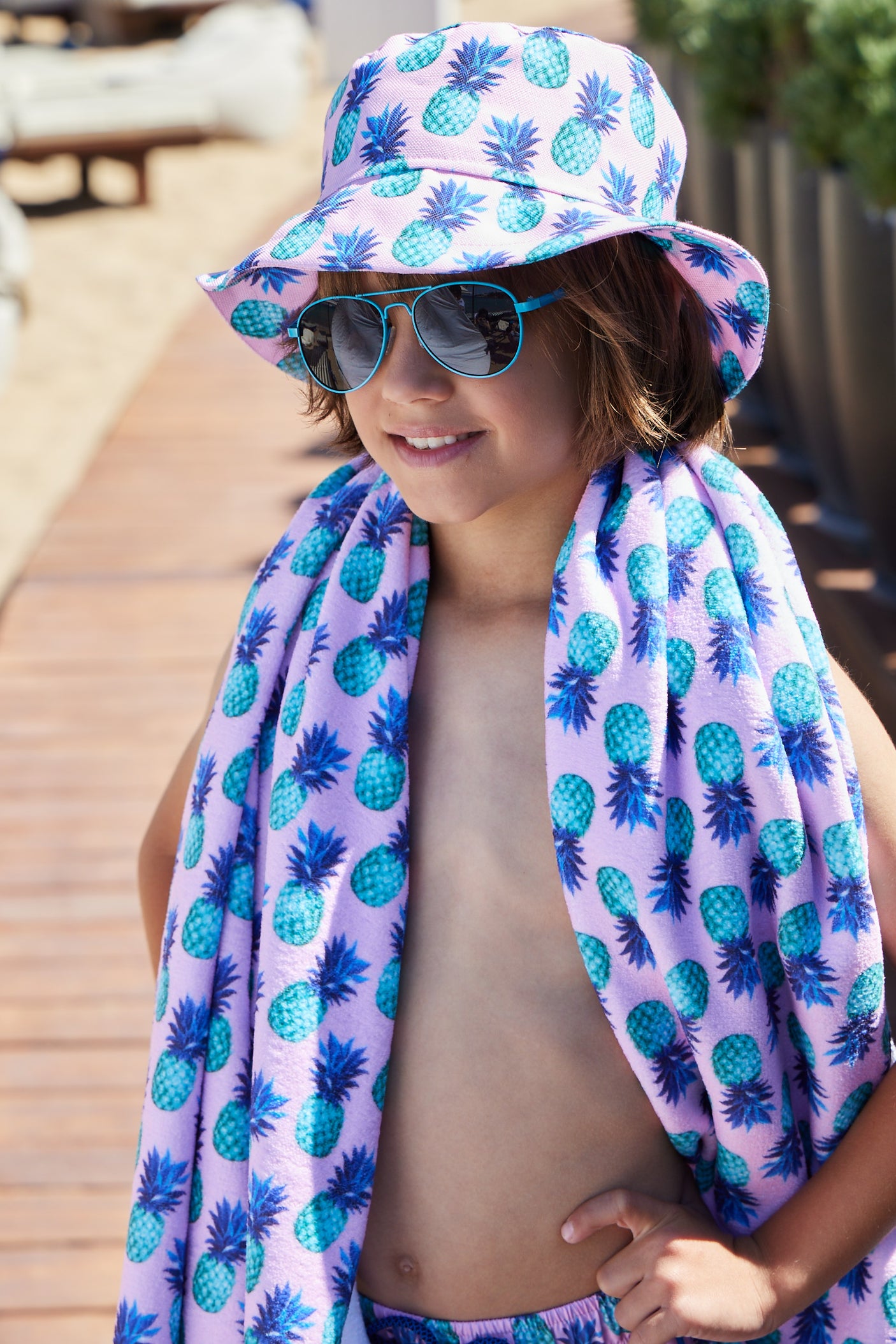 Beach Towel - Pineapple