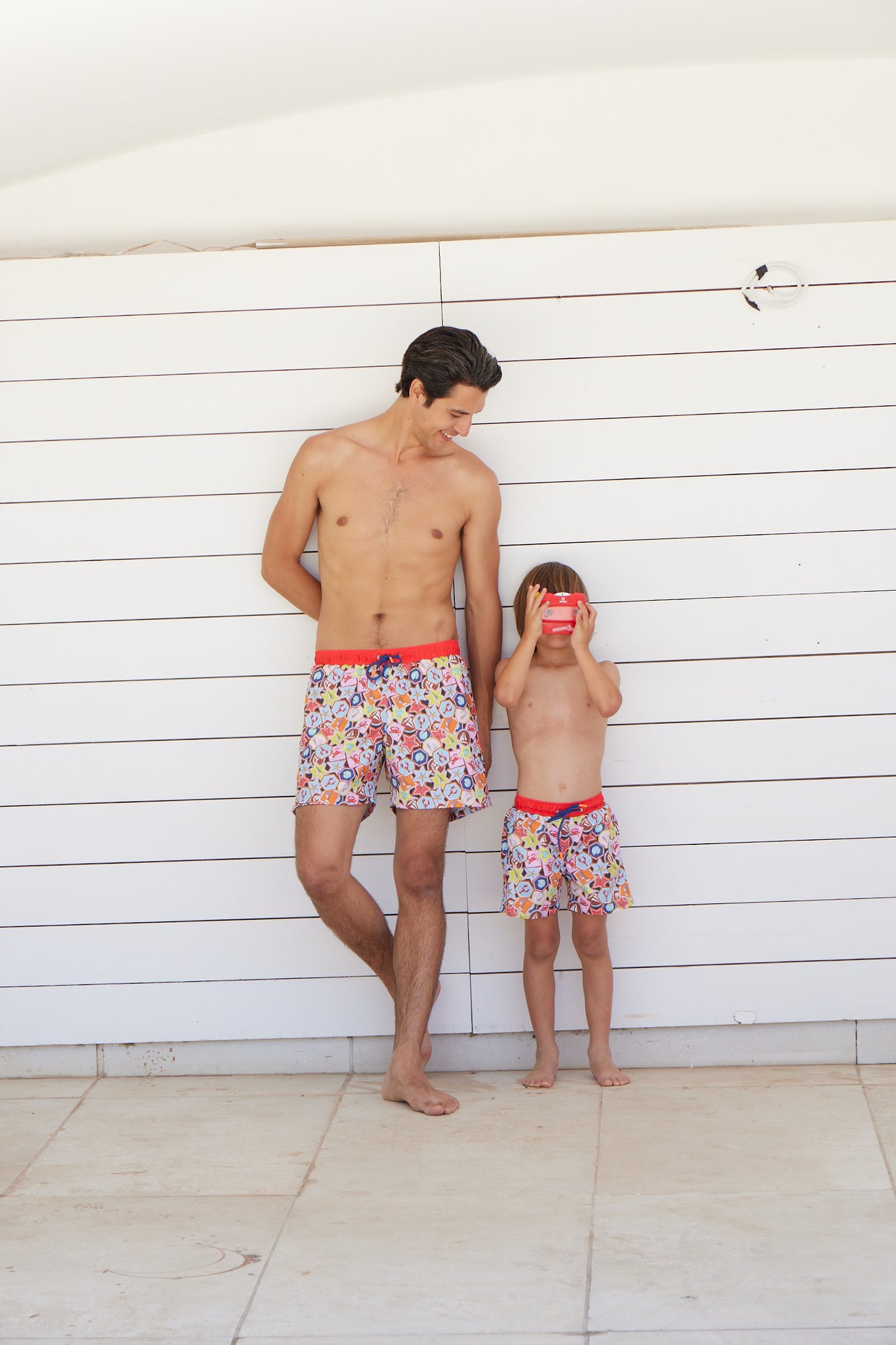 Boy's Swimshorts - Yacht