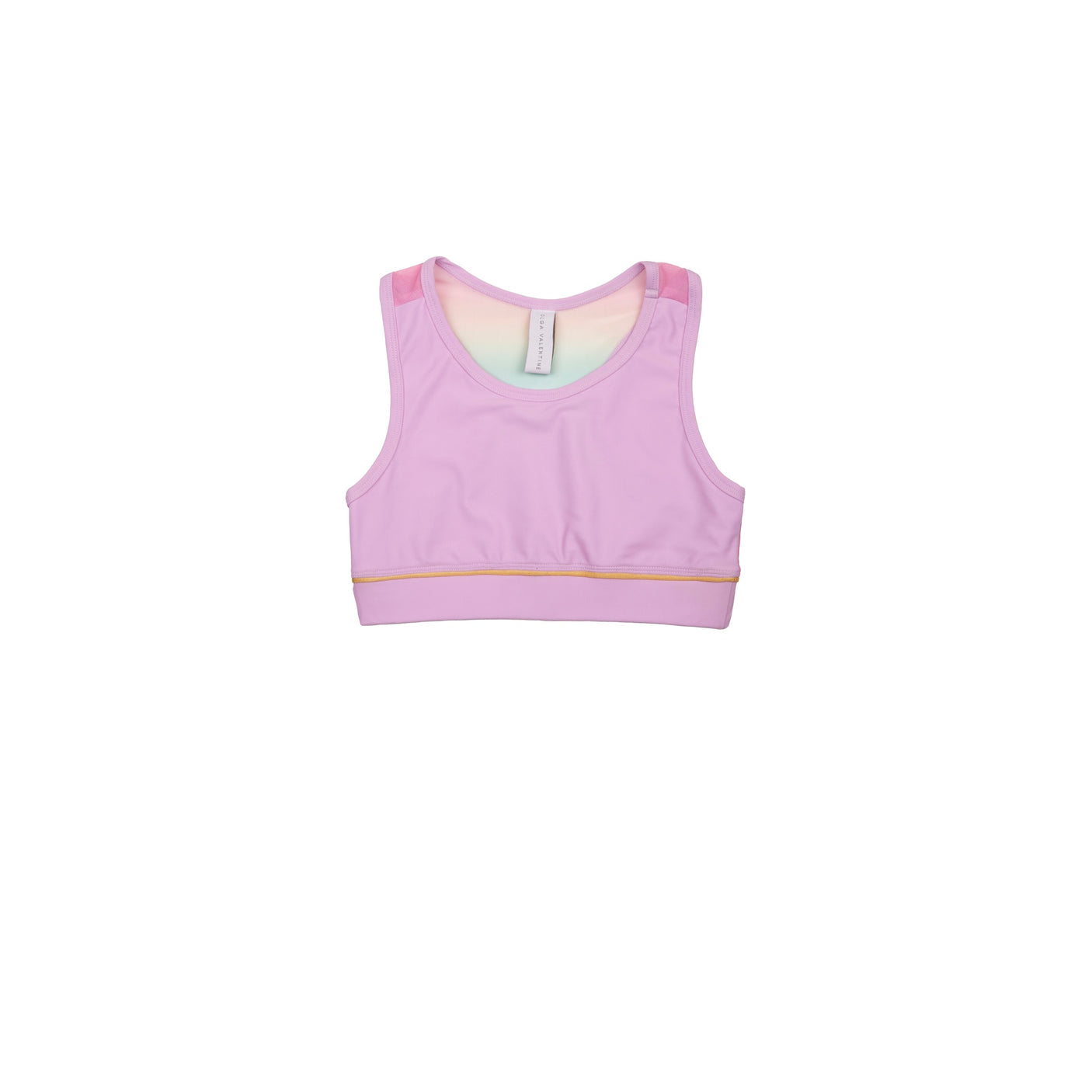 Mesh Racer Tank - Lavender