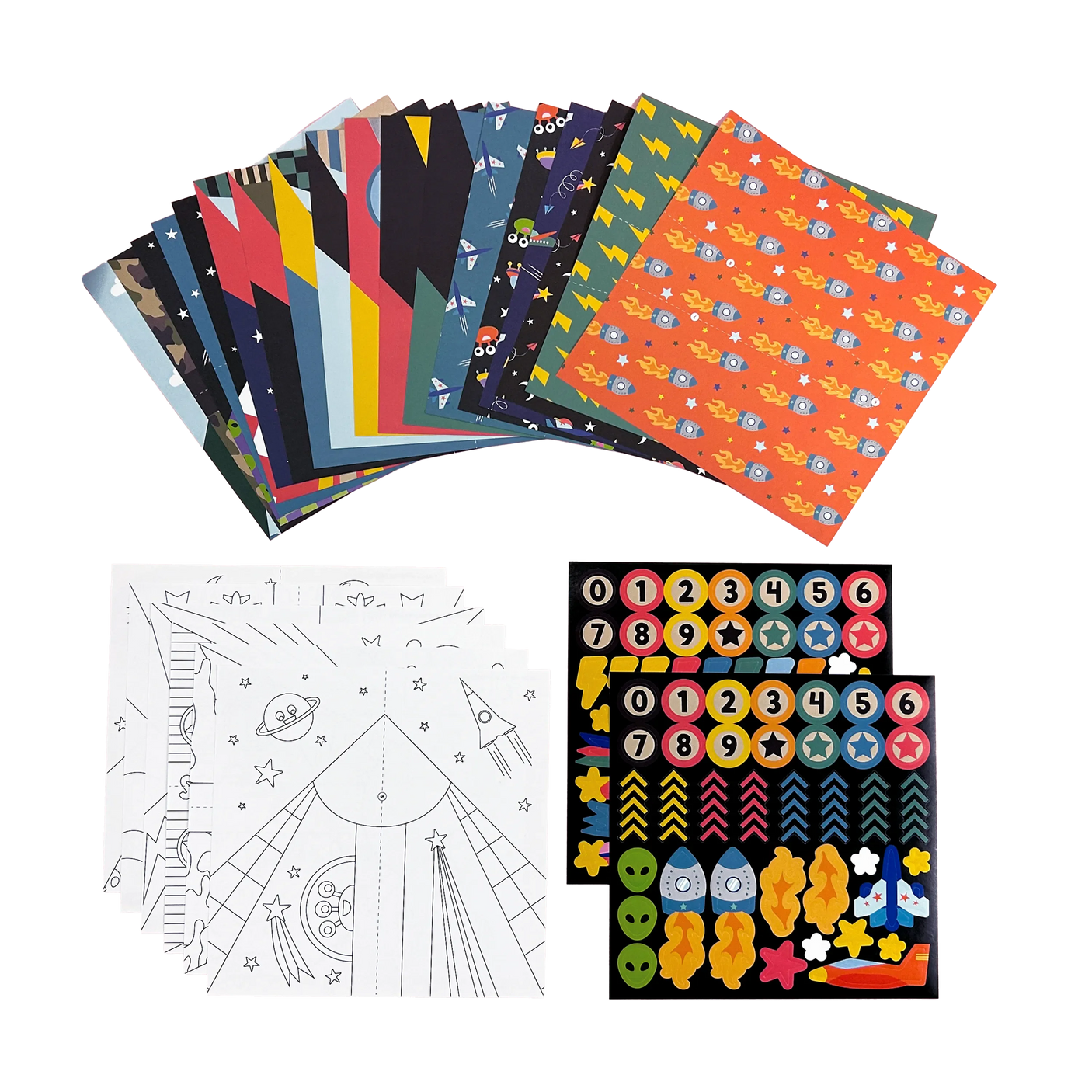 مجموعة نشاط طائرات ورقية DIY