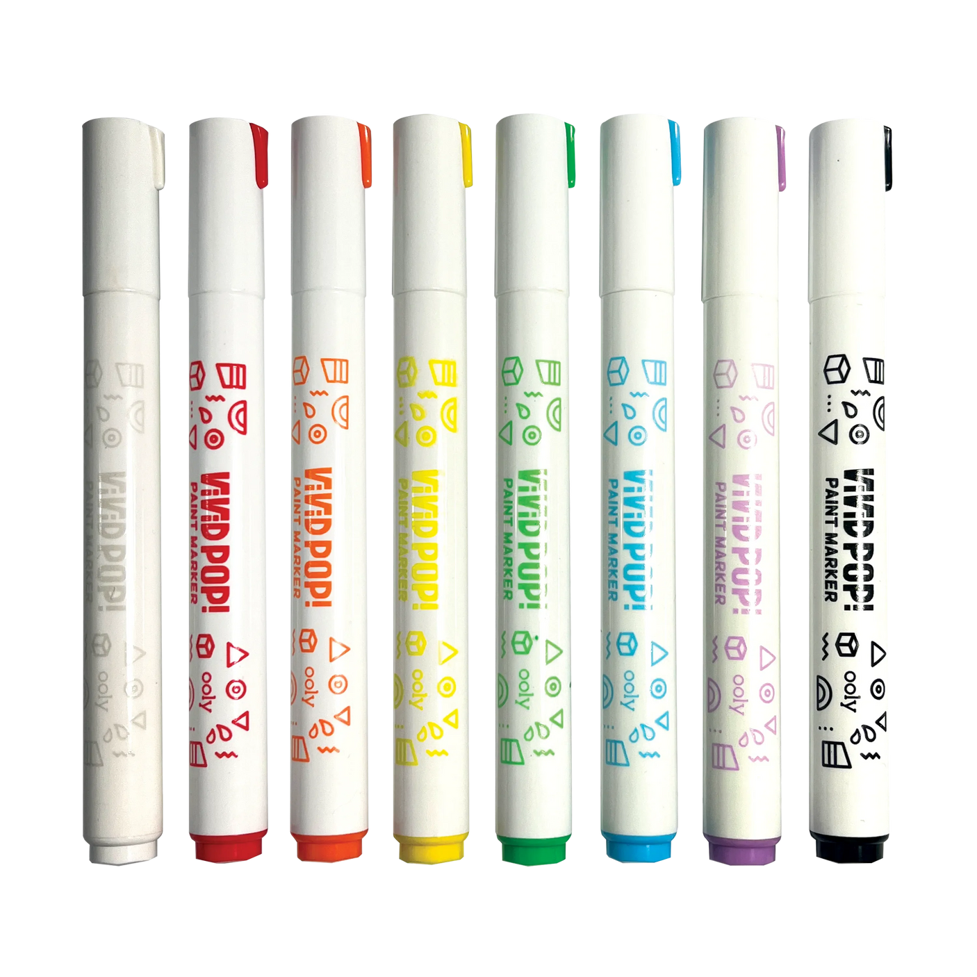 Classic Colors Vivid Pop Opaque Water Based Markers
