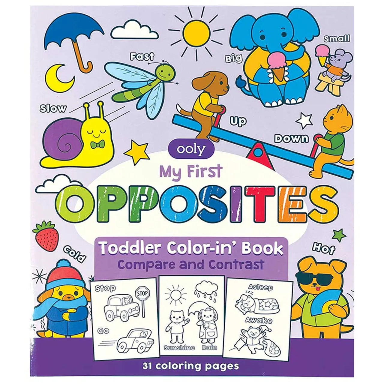 Coloring Book - Opposites