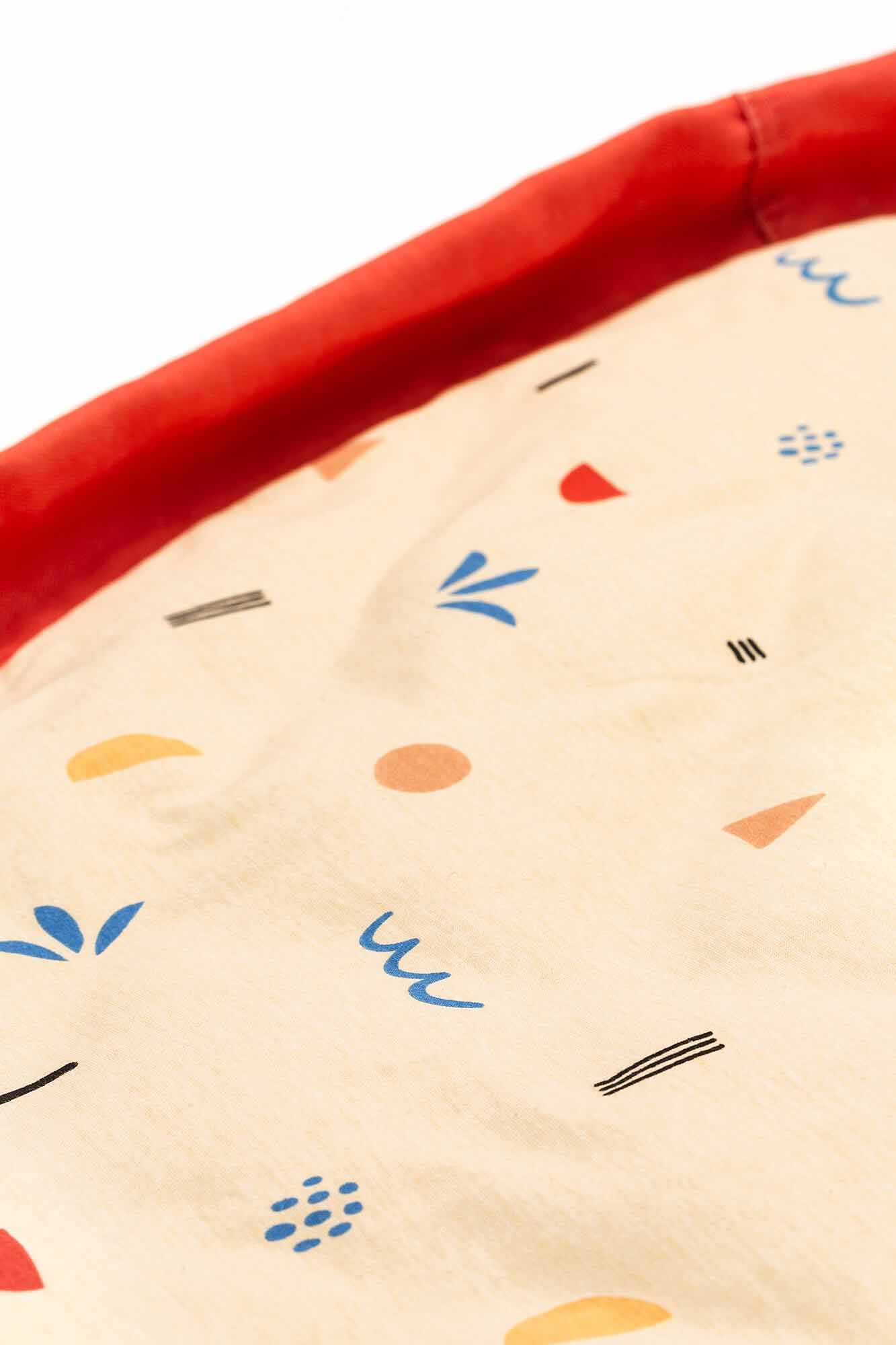 Soft Baby Play Mat and Storage Bag - Icons