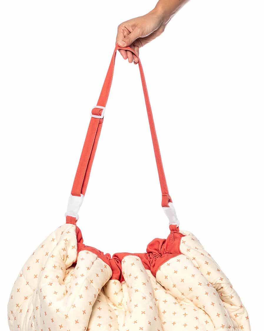 Soft Baby Play Mat and Storage Bag - Icons